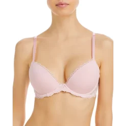 Buy ✔️ Calvin Klein Seductive Comfort Lotus Floral Lift Demi Bra Pink Shell 🤩