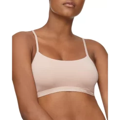 Best Pirce 😉 Calvin Klein Form To Body Unlined Bralette Stone 🥰