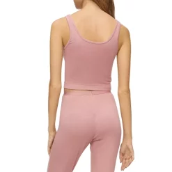 Flash Sale 🎉 Calvin Klein Pure Ribbed Cropped Tank Red Grape 🎉 -Outlet Calvin Klein Store unnamed file 907