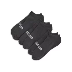 Coupon 🧨 Calvin Klein Lightweight Organic Cotton Blend No Show 🧦 Socks, Pack Of 3 Black 😀