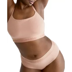 Brand new ✔️ Calvin Klein Standards Unlined Bralette Clay 🔔 -Outlet Calvin Klein Store unnamed file 919