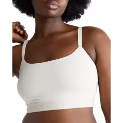 Brand new ✔️ Calvin Klein Standards Unlined Bralette Clay 🔔 -Outlet Calvin Klein Store unnamed file 921
