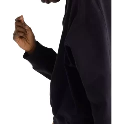 Budget 🌟 Calvin Klein Standards Cotton Blend Fleece Logo Print Relaxed Fit Hoodie Black Beauty 🥰 -Outlet Calvin Klein Store unnamed file 963