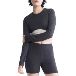 New ๐ Calvin Klein Sweater Lounge Top Charcoal Heather โ