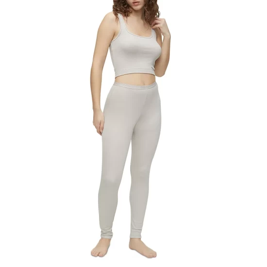 Top 10 🔔 Calvin Klein Pure Ribbed Cropped Tank Ocean Storm 😍 2 Top 10 🔔 Calvin Klein Pure Ribbed Cropped Tank Ocean Storm 😍 - Image 2